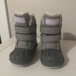 Cat & Jack Toddler Girls Fleece Lined Snow Boots